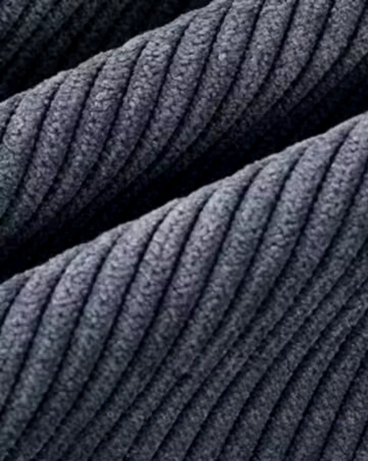 Corduroy Trousers – Drawstring Waist & Relaxed Shape